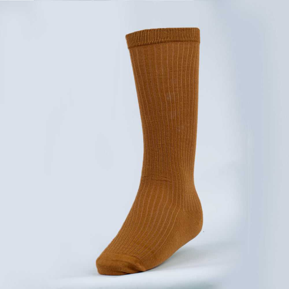Men Ribbed knee High Socks