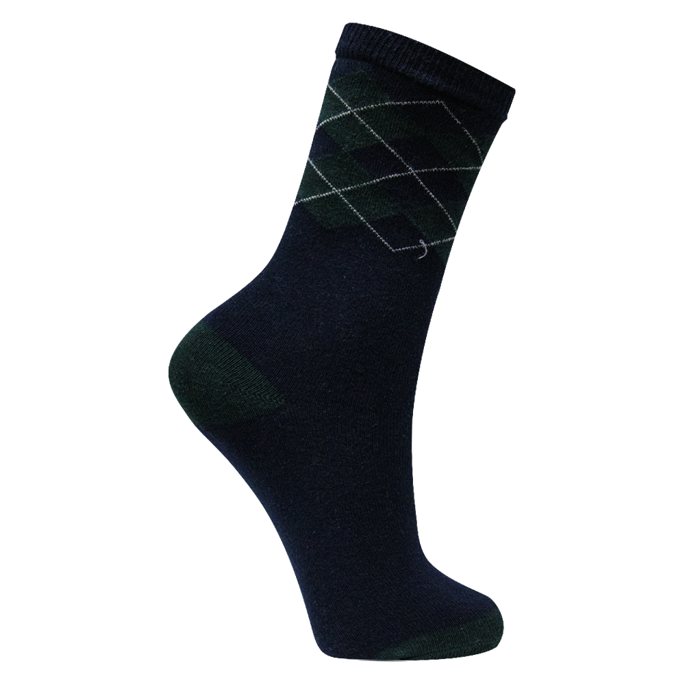 Boy's Argyle Crew Socks
