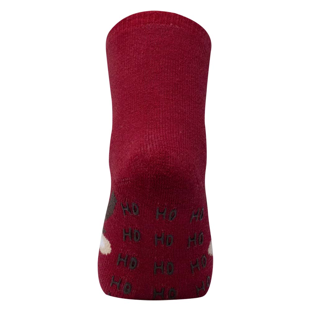 Kids Unisex Anti-Slip Socks | Festive Reindeer Design