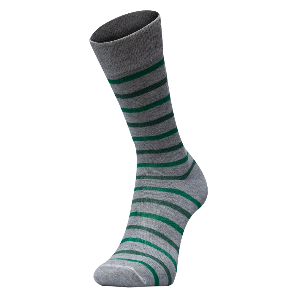 Pack of 3 - Men's Striped Crew Socks