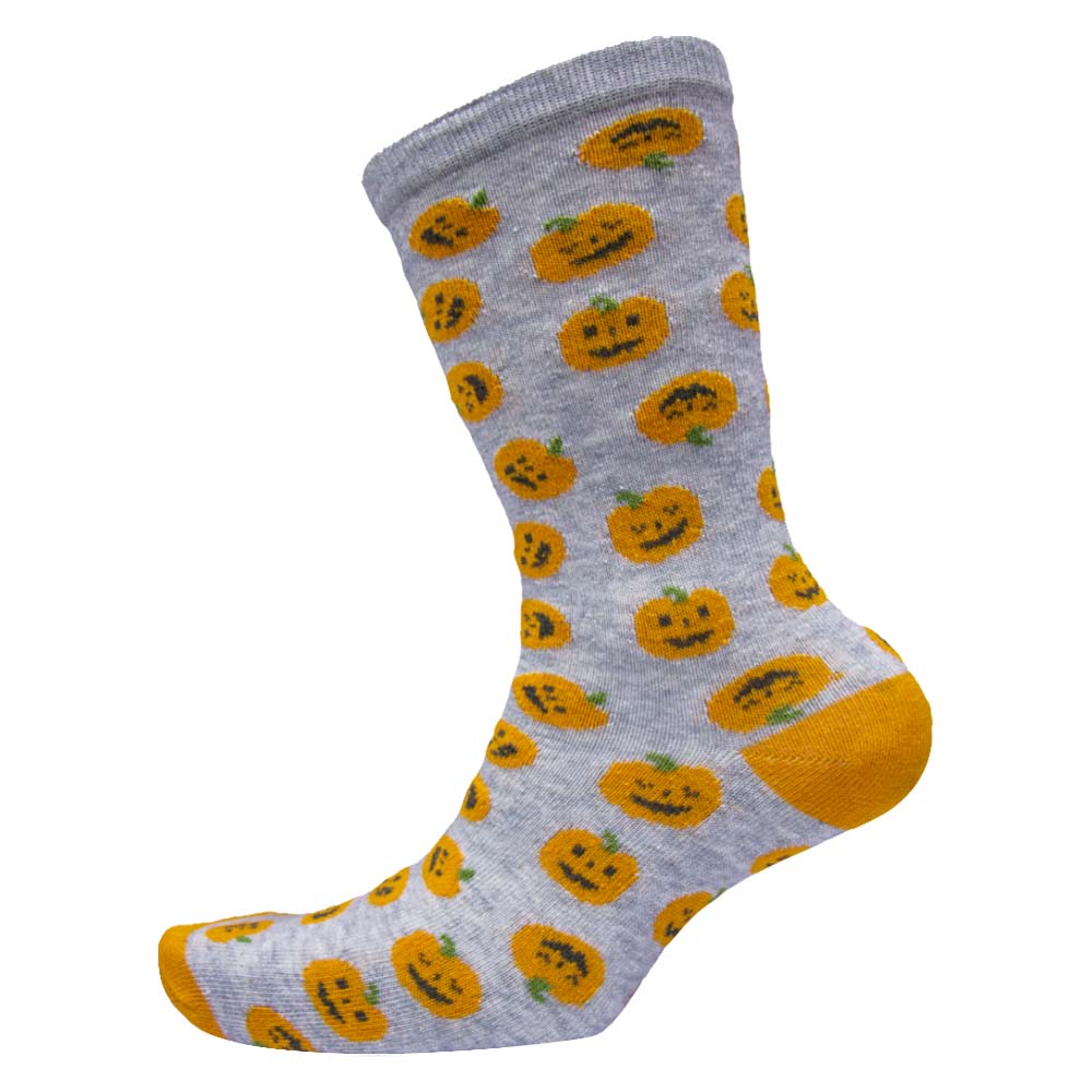 Spooky Lil' Pumpkins Boys' Crew Socks