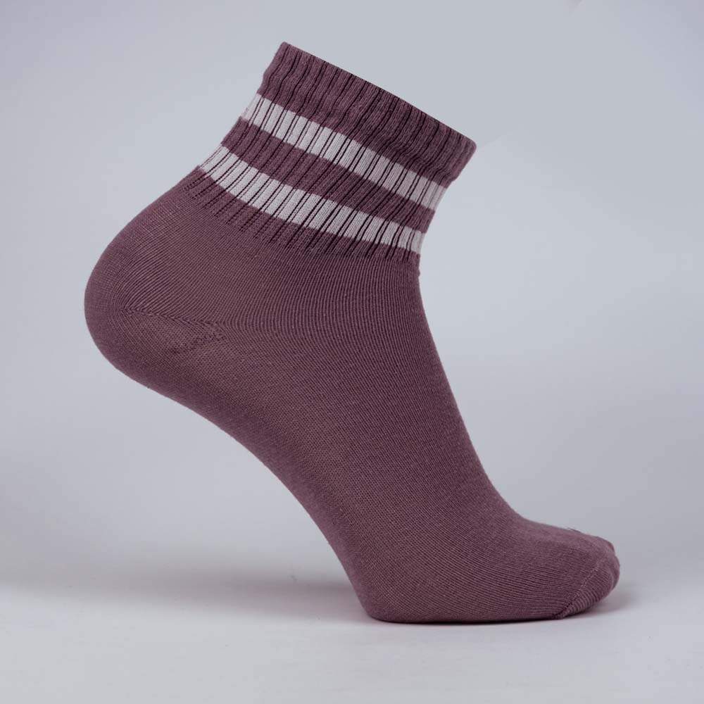 Women Stripe Crew Socks