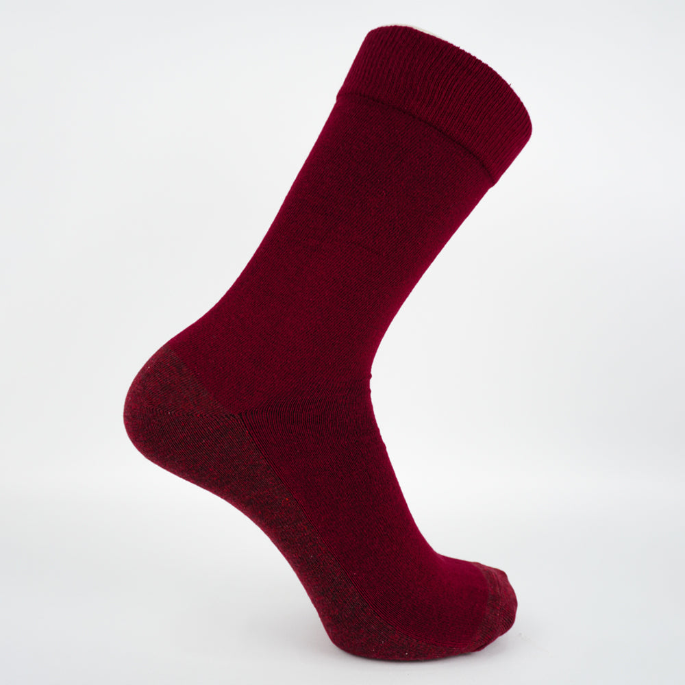 Men Plain Crew Socks