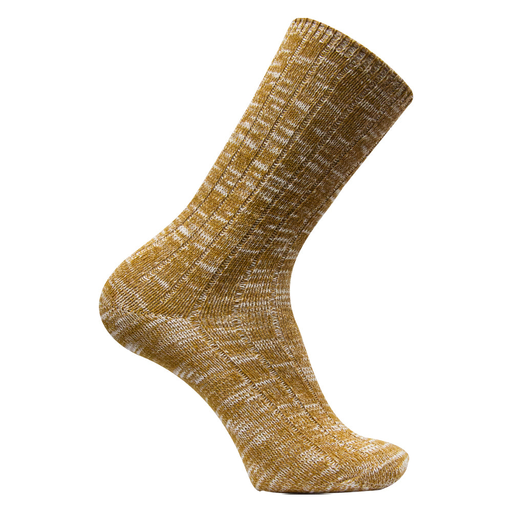 Pack of 2 - Men’s Ribbed Cotton Blend Socks