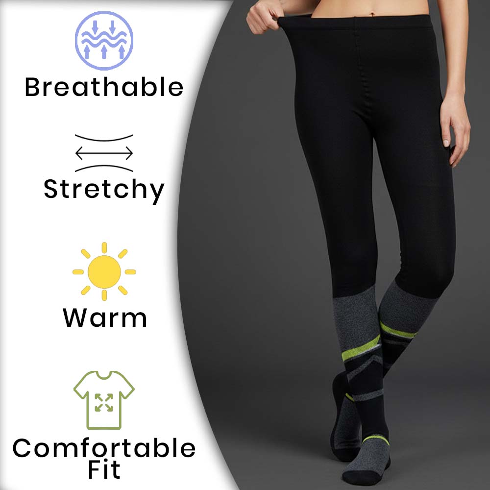 Cozy Girl's Full-Terry Active Knit Tights (OT)