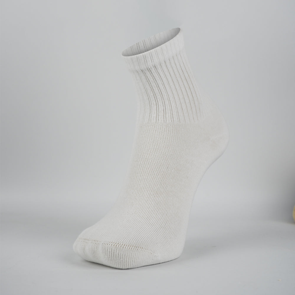 Men Retro-Athletic Ribbed Low-Cut Socks