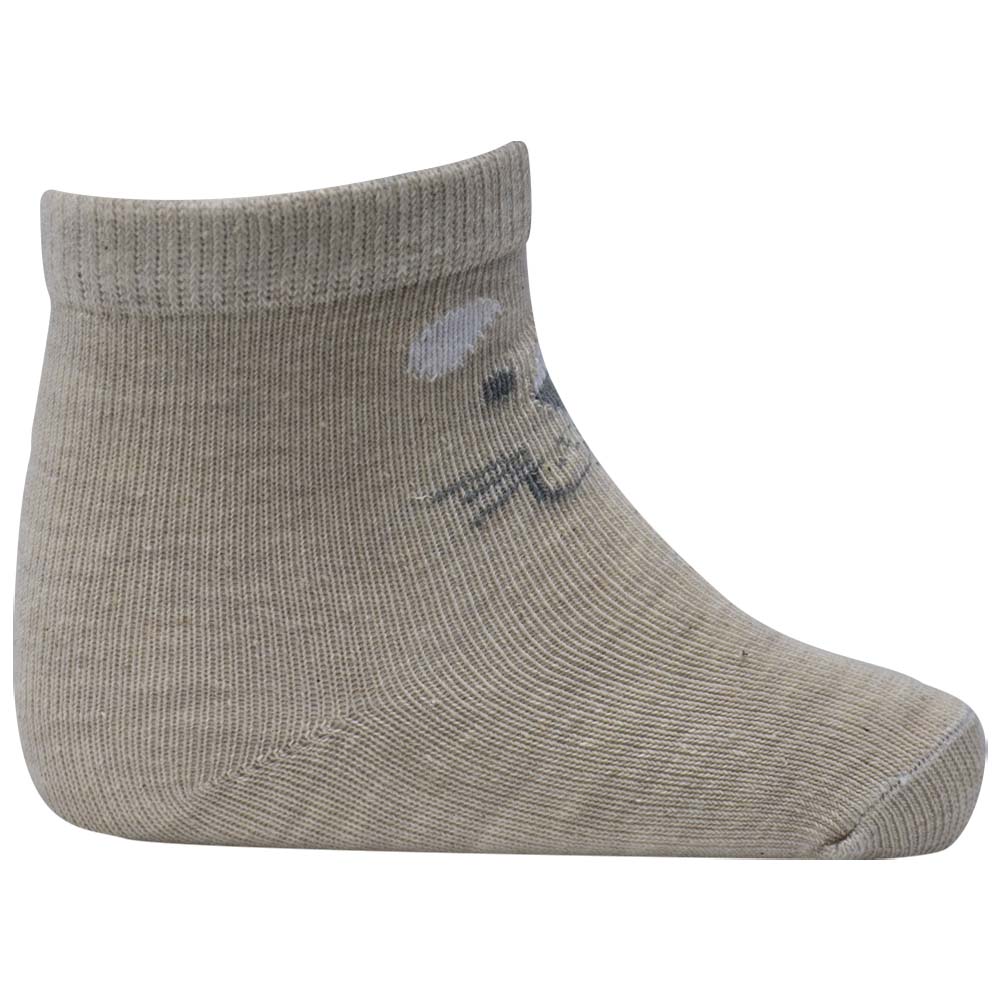 Kitten Face Print Unisex Baby Ankle Socks