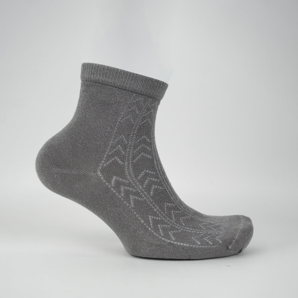 Premium Pointelle Knit Ankle Socks
