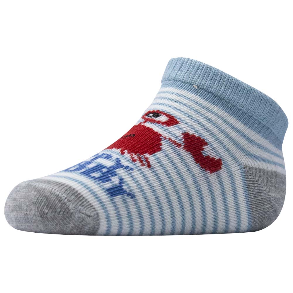 Baby Boy Crab Print Socks