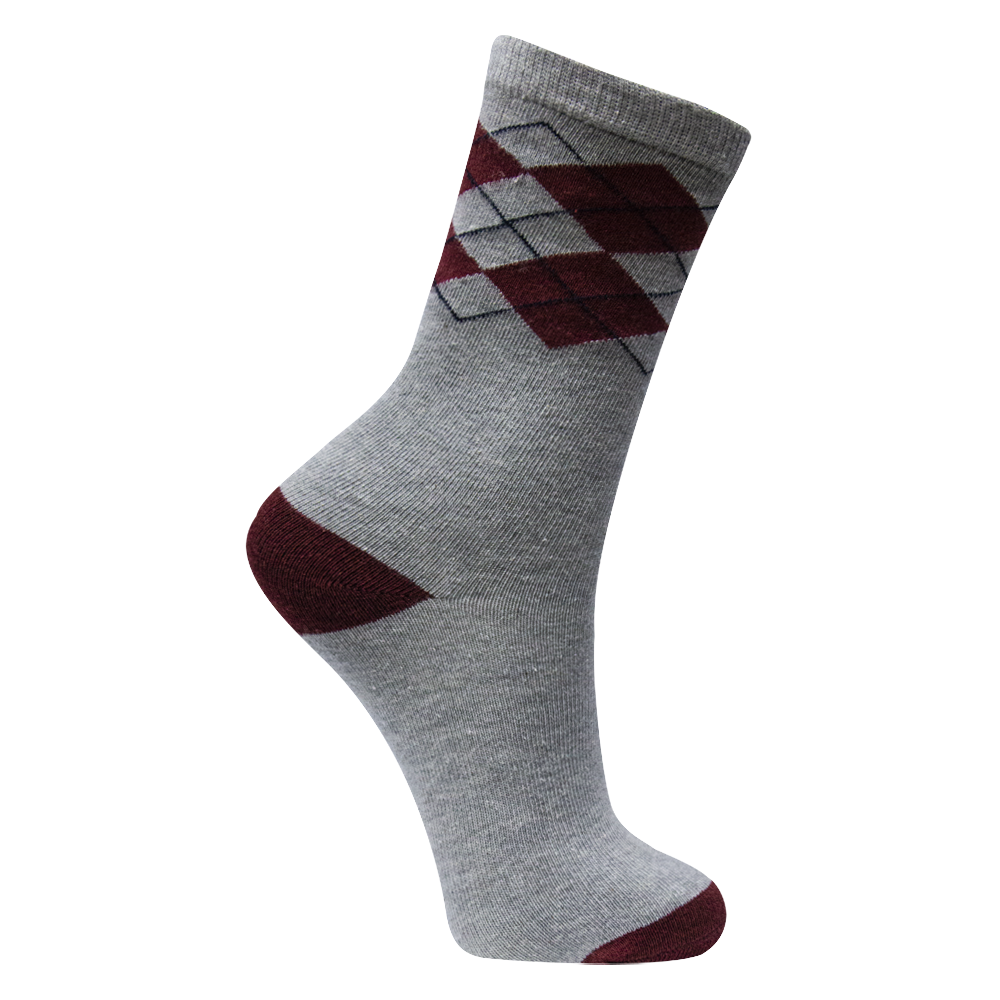 Boy's Argyle Crew Socks