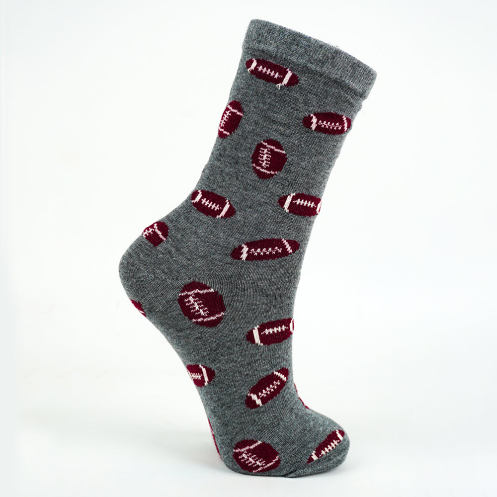 Boys American Football Print Socks