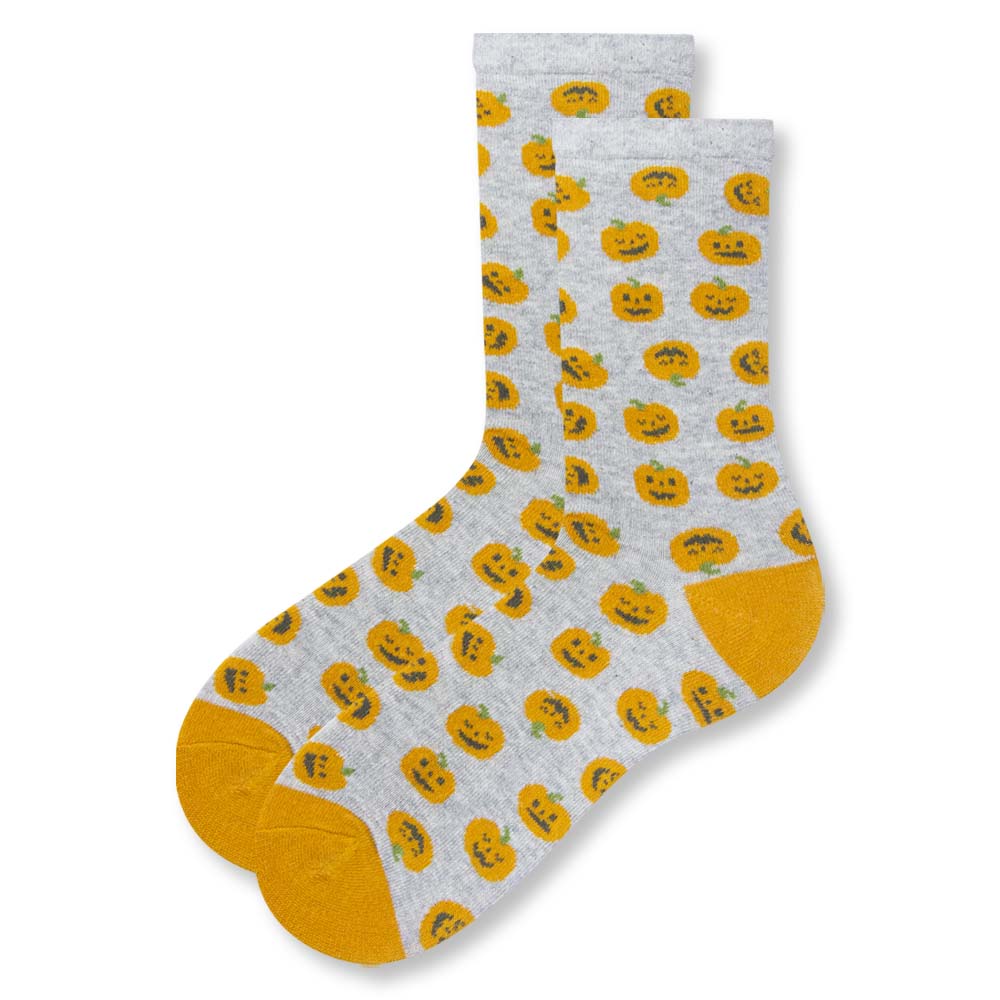 Spooky Lil' Pumpkins Boys' Crew Socks