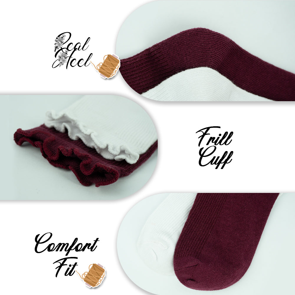 Women Ruffle Ankle Socks