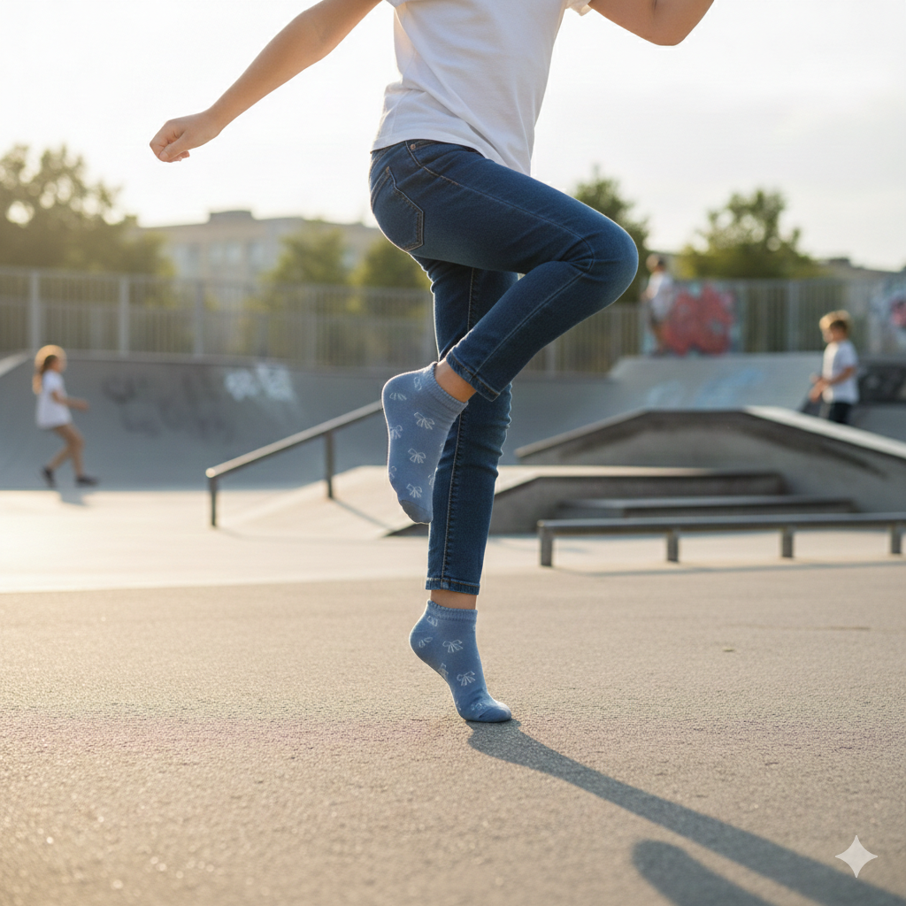 Girls' Bow-Knot Ankle Socks