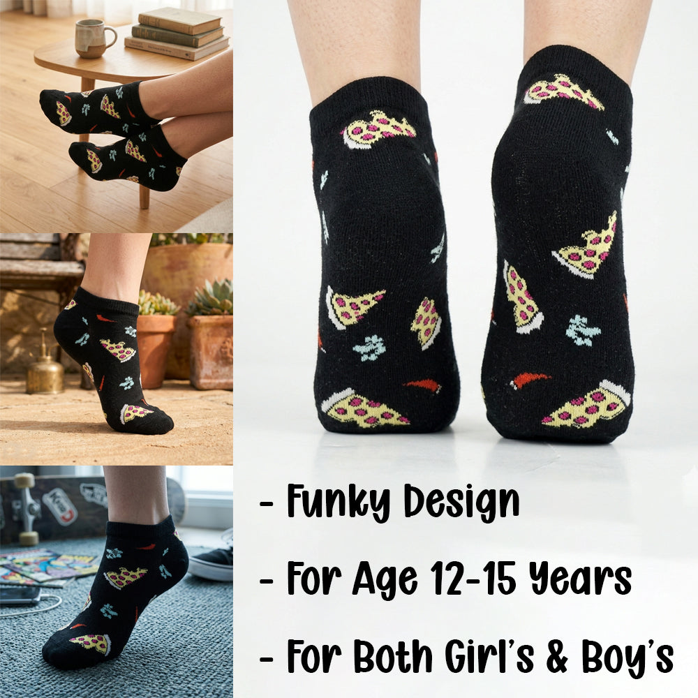 Unisex Pizza & Chili Ankle Socks