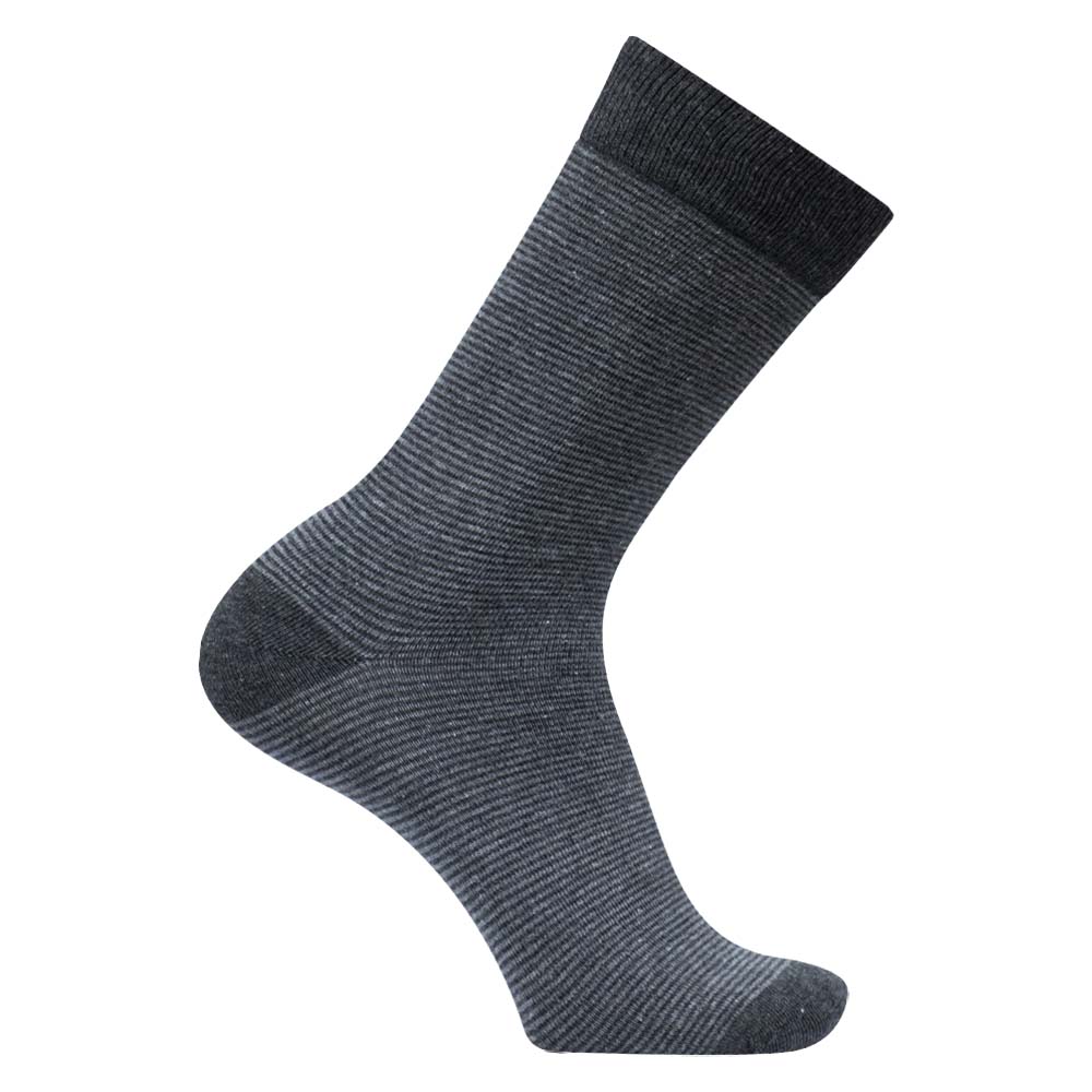 Men Elevated Stripe Crew Socks
