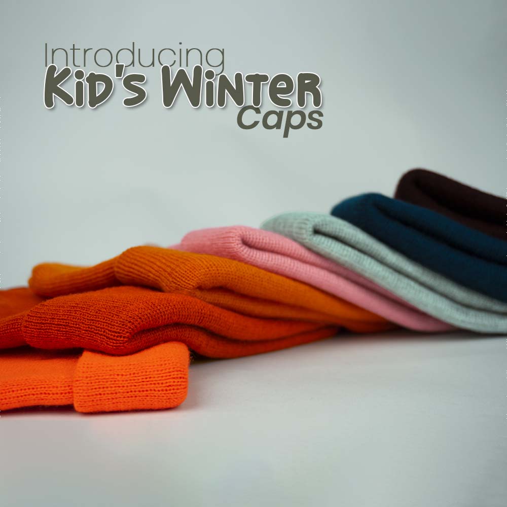 Teens Cuffed Beanie Caps (10-13 Years)