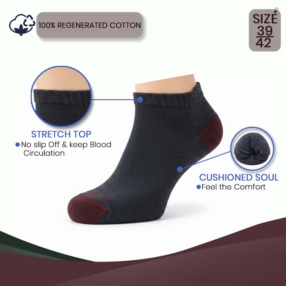 Men Eco-Soft Ankle Socks