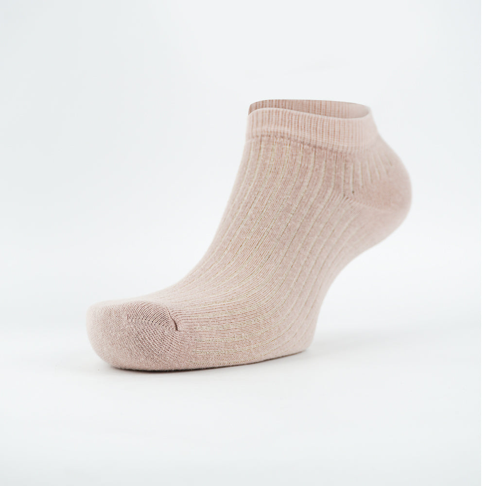 Women Premium Ribbed Cotton Ankle Socks