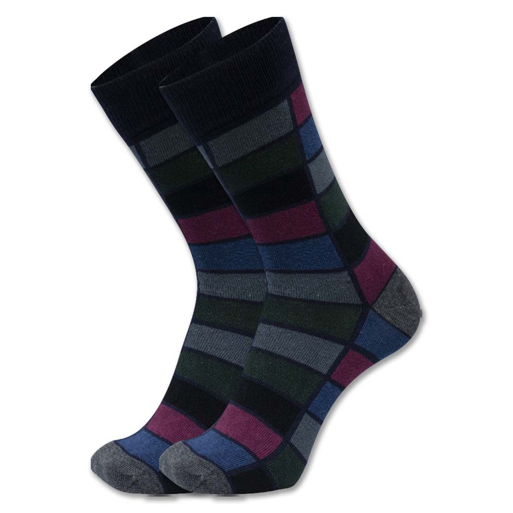 The Statement Grid | Men's Crew Socks