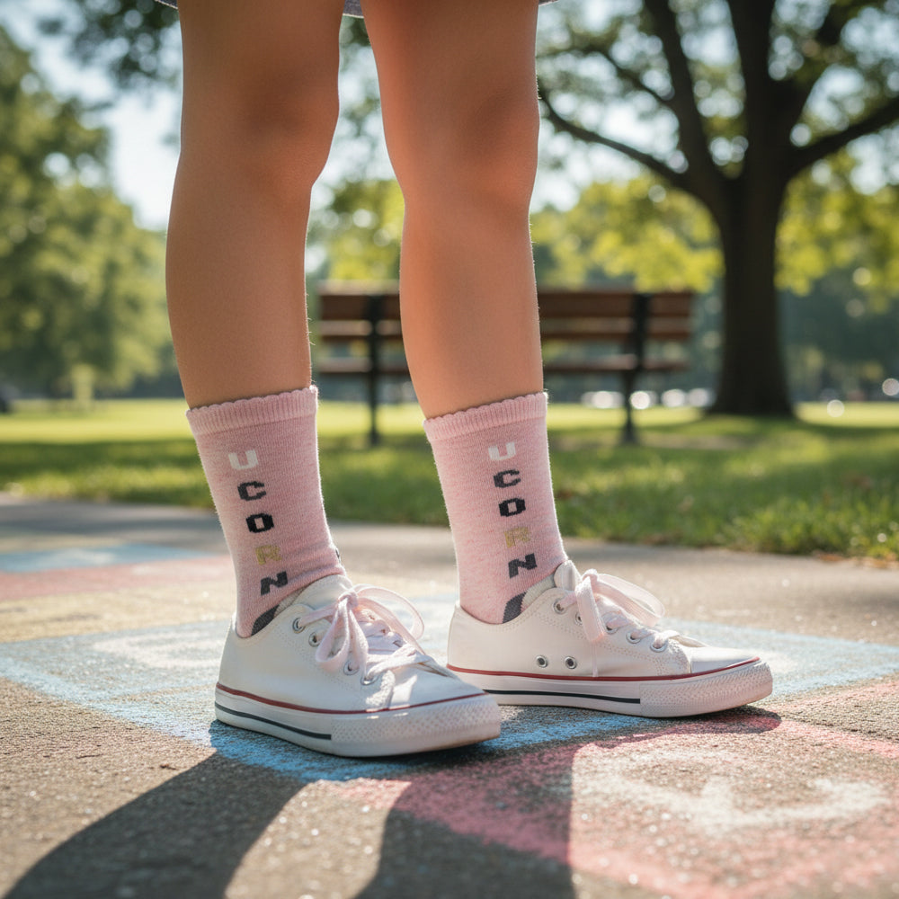 Unicorn Print Socks for Girls
