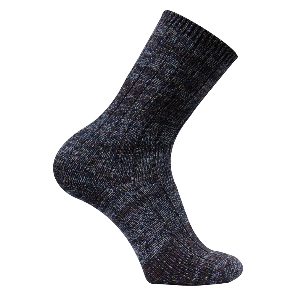 Pack of 2 - Men’s Ribbed Cotton Blend Socks