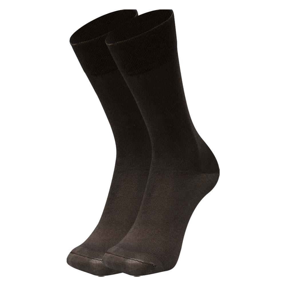 Men Luxury Plain Mercerized Cotton Dress Socks