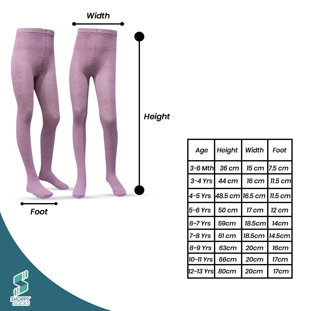 Cozy Soft Premium Thermal Pink Girls Tights (SF)