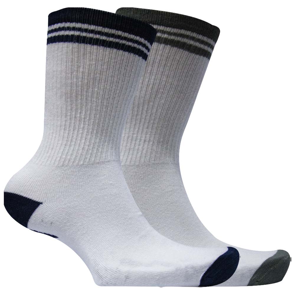Pack of 2 - Boy's Athletic Crew Socks