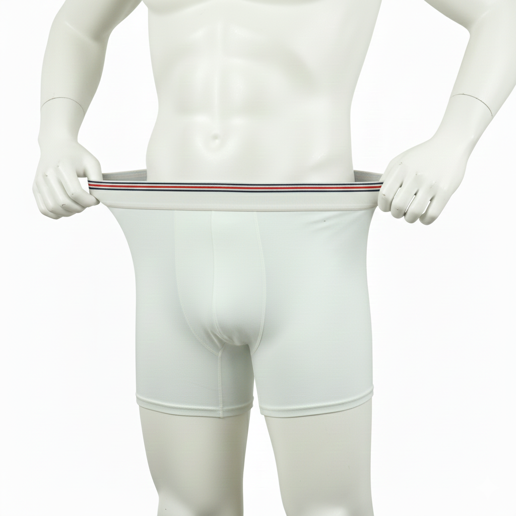 Men Premium White Boxer