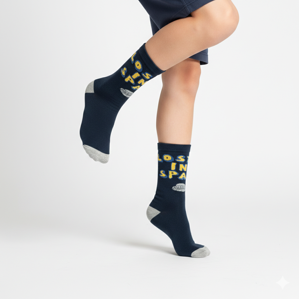 Boys Space Crew Socks