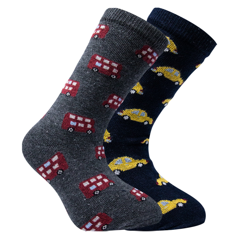 Pack of 2 -  Kids Crew Socks