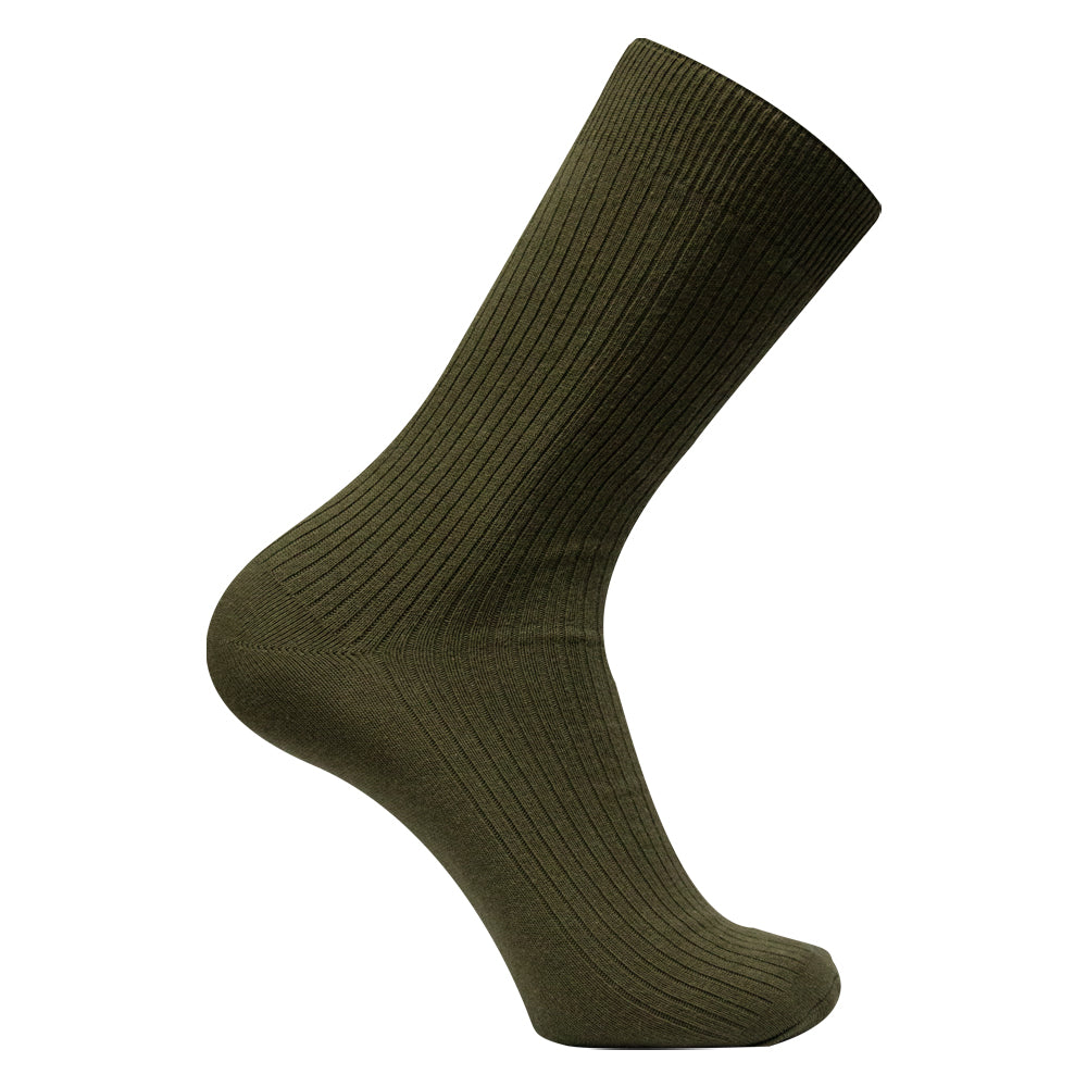 Pack of 3 - Men's Classic Ribbed Crew Socks