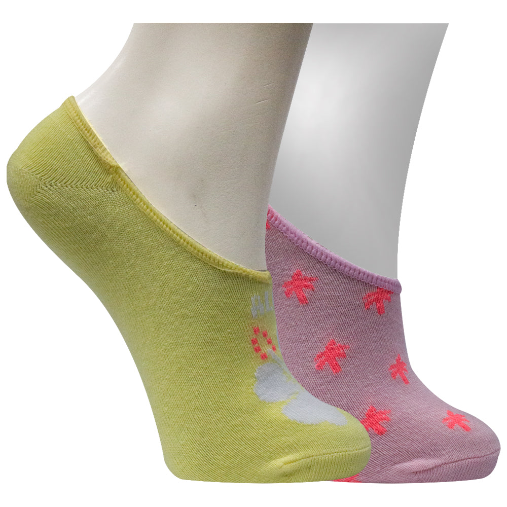 Girl's Flower Print Ankle Socks