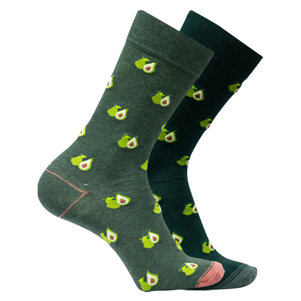 Avocado Print Men Socks