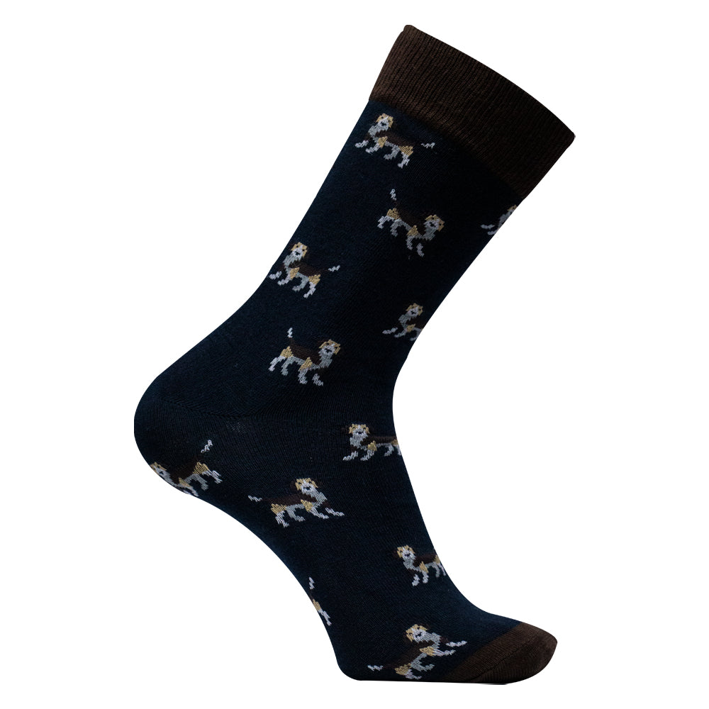 Pack of 3 - Playful Pattern Men’s Crew Socks
