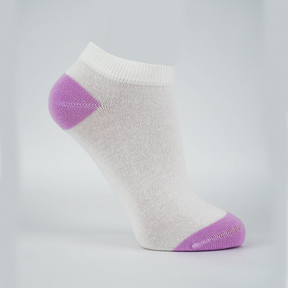Women Purple Ankle Socks