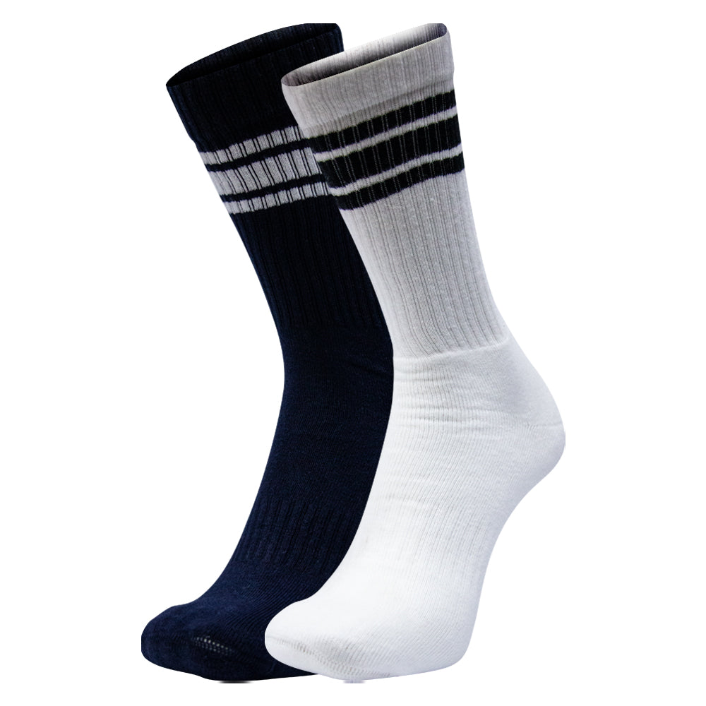 Pack of 2 & 3 - Men Half Terry Short Crew Socks