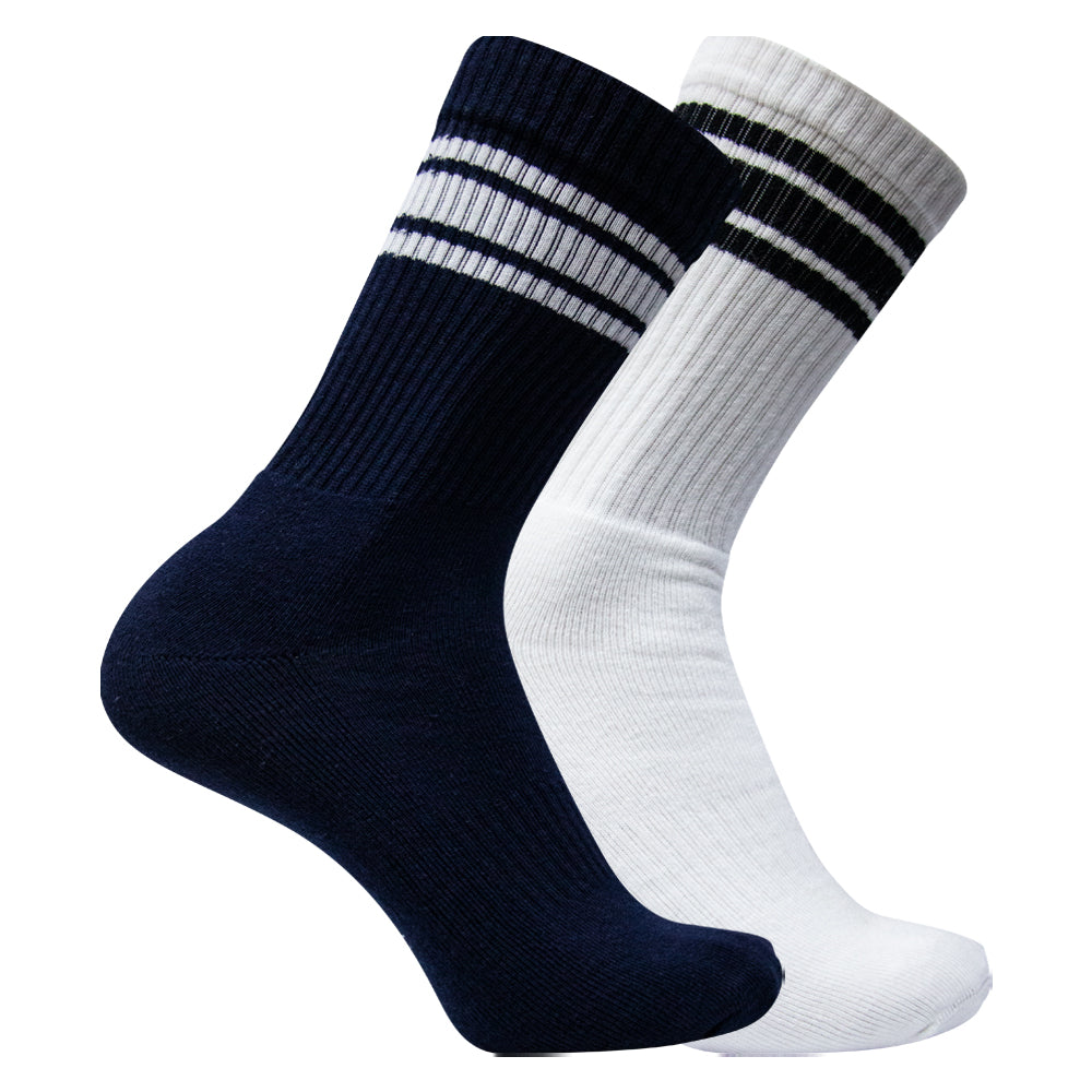 Pack of 2 & 3 - Men Half Terry Short Crew Socks
