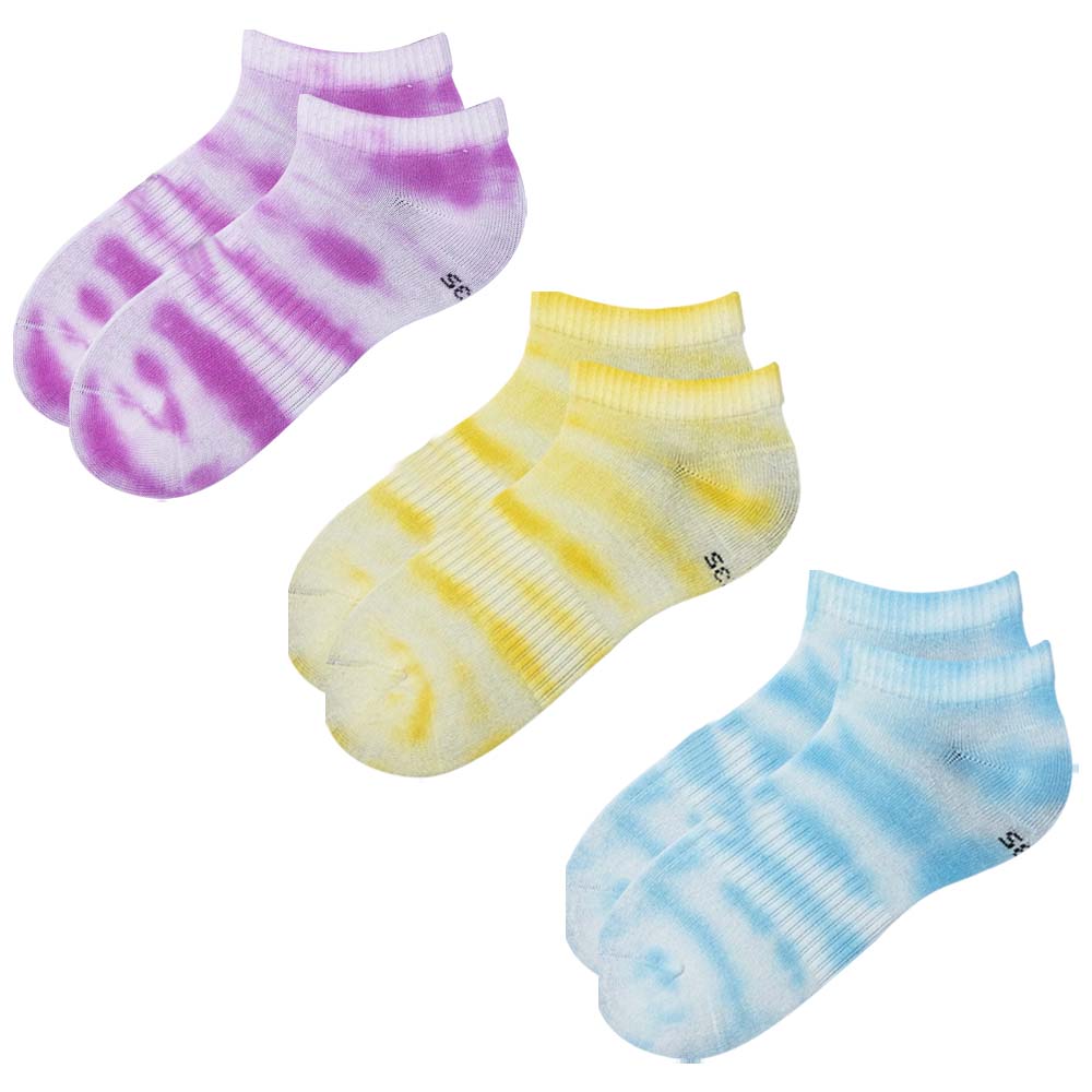 Groovy Tie-Dye Ankle Unisex (Boy's & Girl's) Socks
