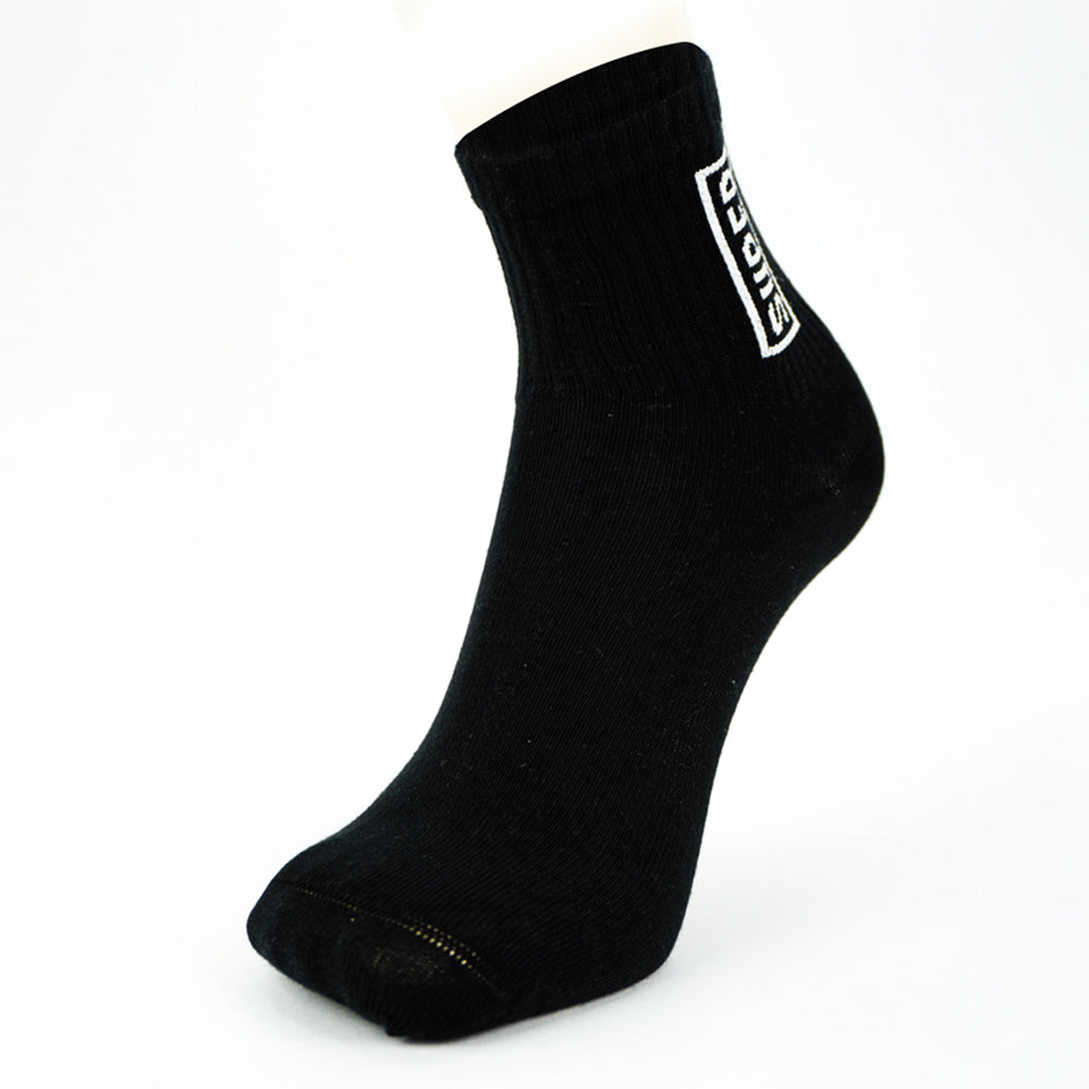 Super Logo Men's Quarter Socks