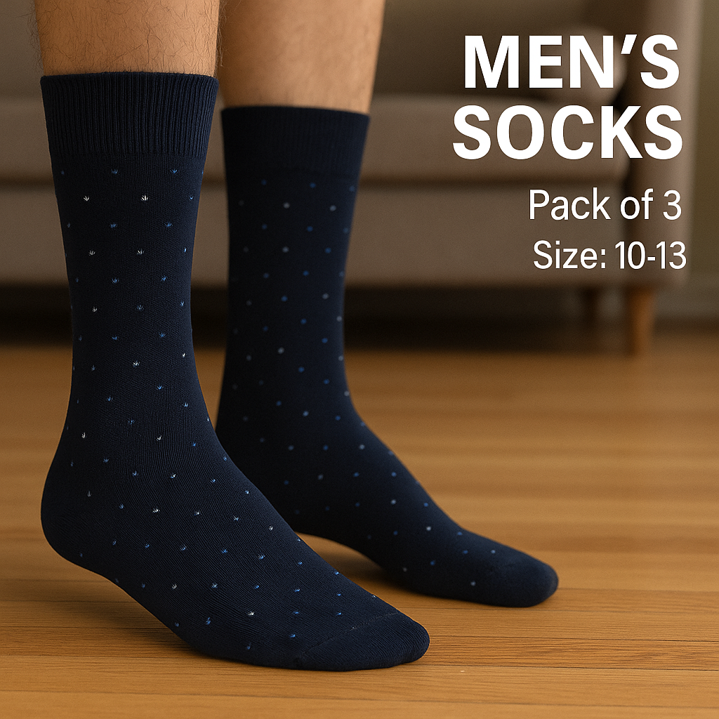 Classic Dots Men’s Crew Socks