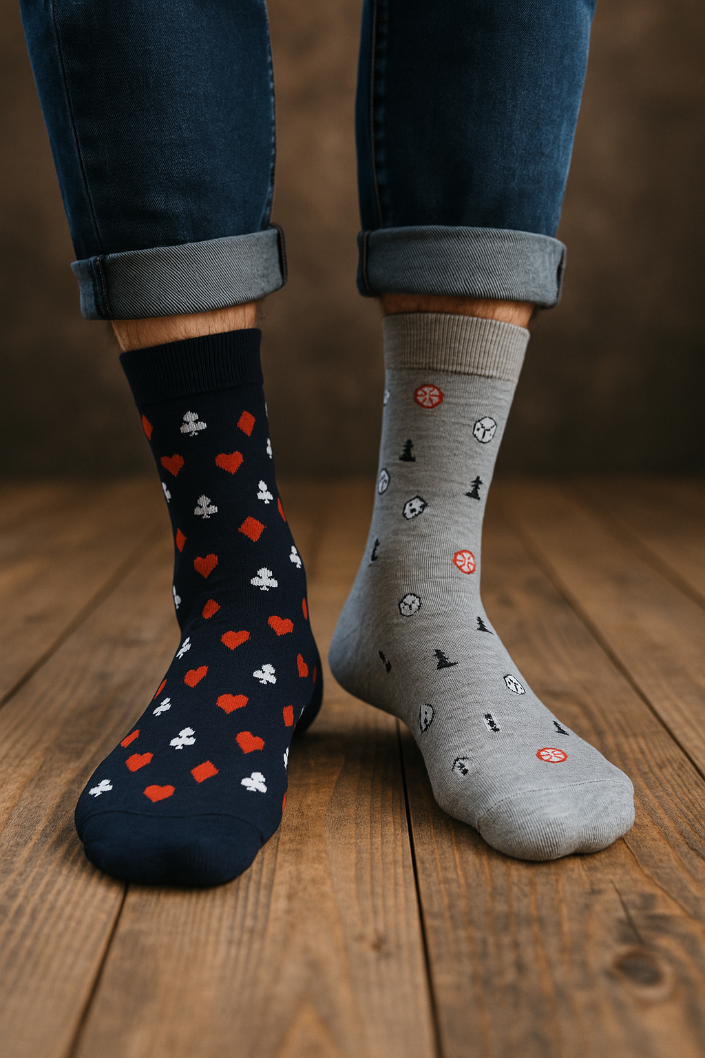 Pack of 3 - Men’s Fashion Crew Socks