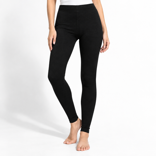 Trendy Comfort Black Leggings for Women