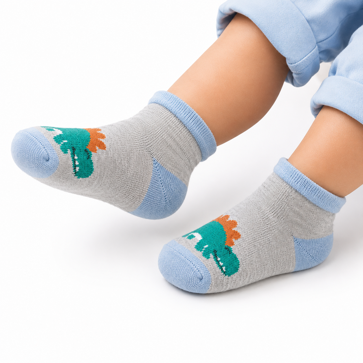 Baby Boy Dinosaur Print Socks