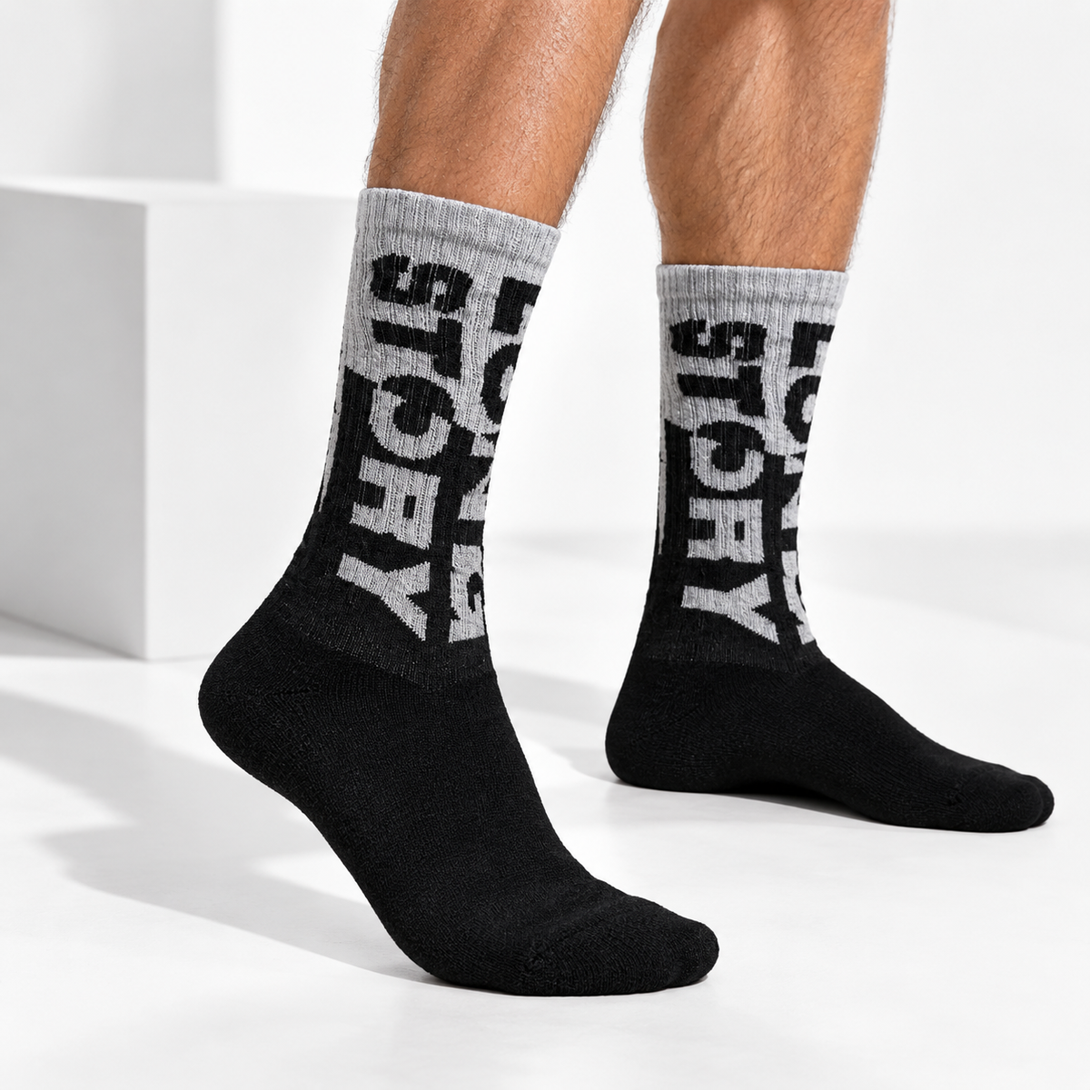 Long Story Men Crew Socks