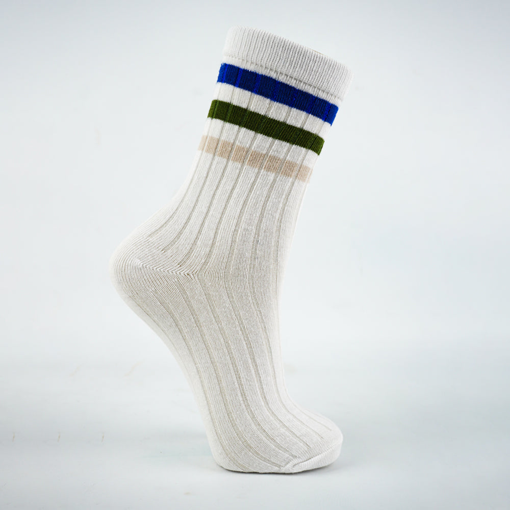 Boys Stripes Crew Socks
