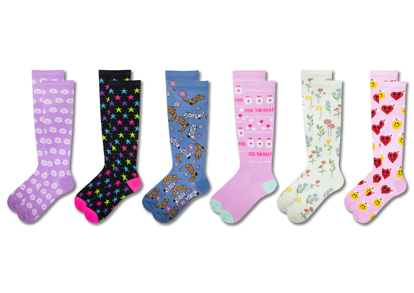 Knee High Compression Socks