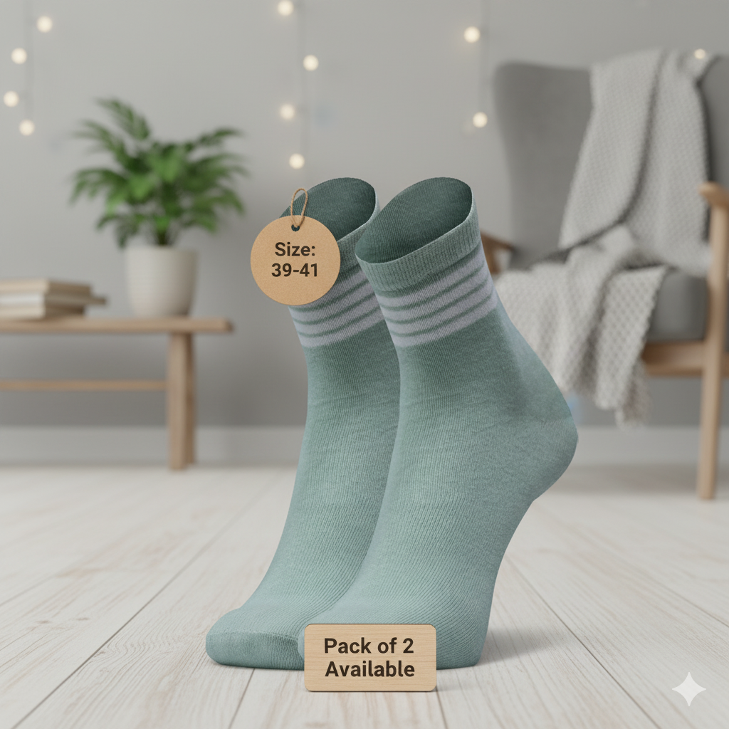 Women's Retro Stripe Ankle Socks