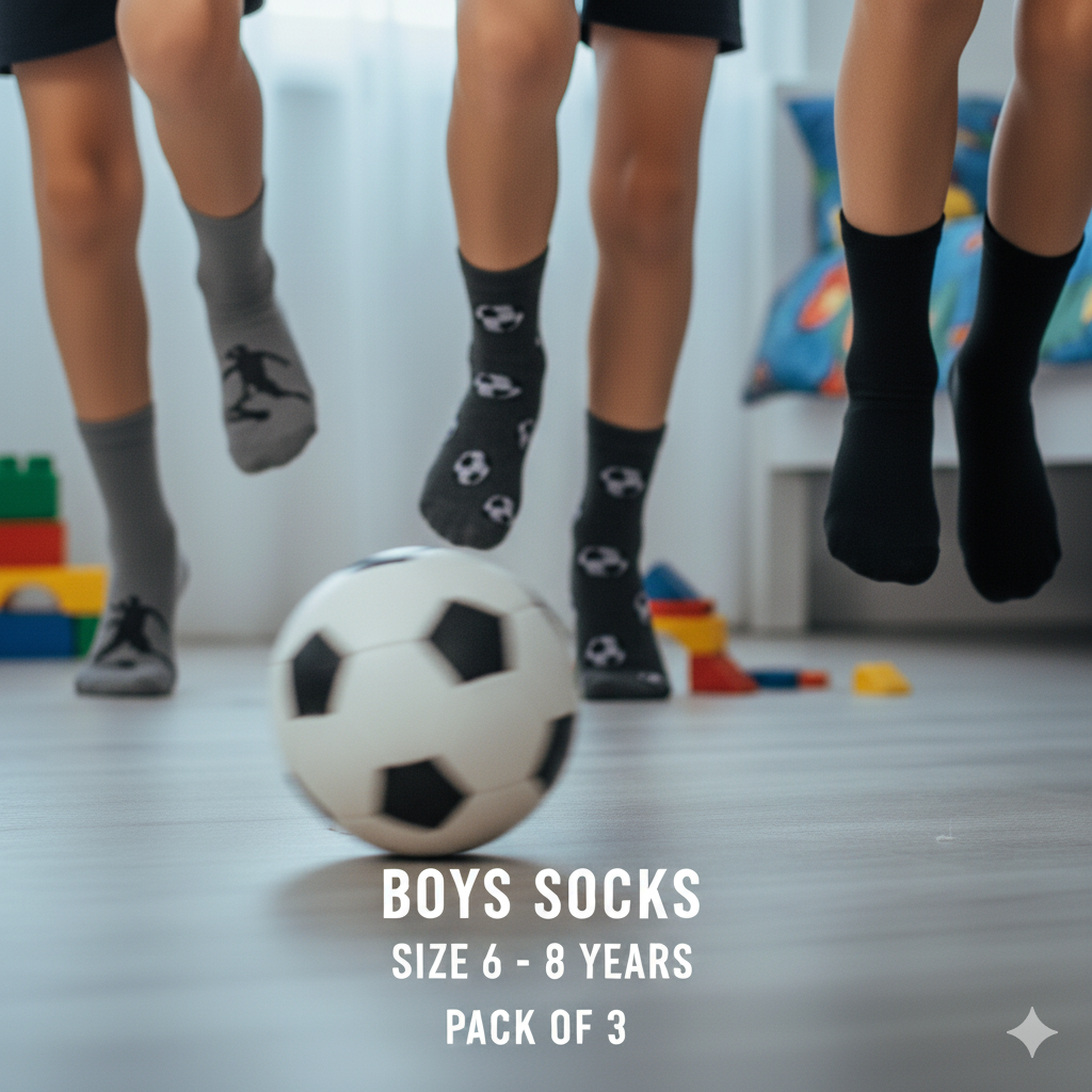 Boy’s Sports Design Socks